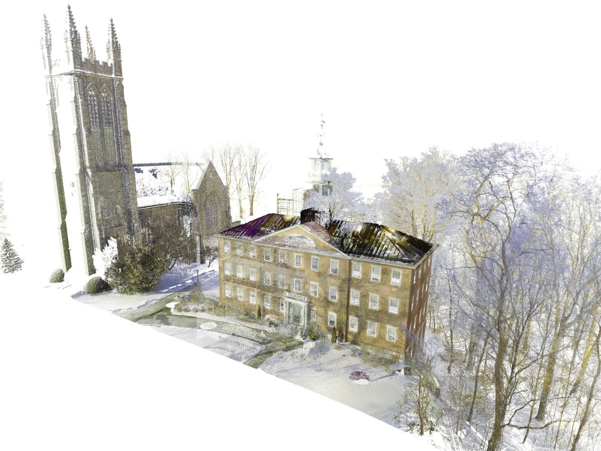 3D point cloud of Griffin Hall (1)
