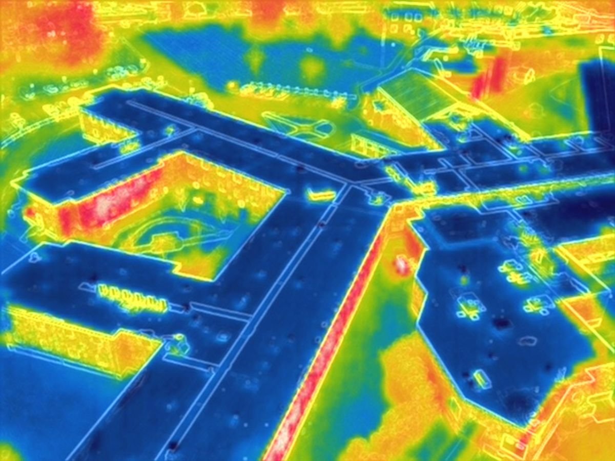 Thermal drone survey of St. Patricks Manor
